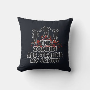Zombies Custom Color throw Kissen