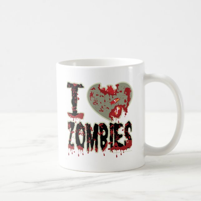 Zombies des Herzens I! Kaffeetasse (Rechts)