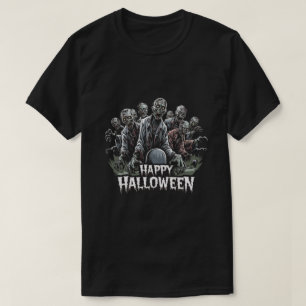 Zombies: Frohe Halloween T-Shirt