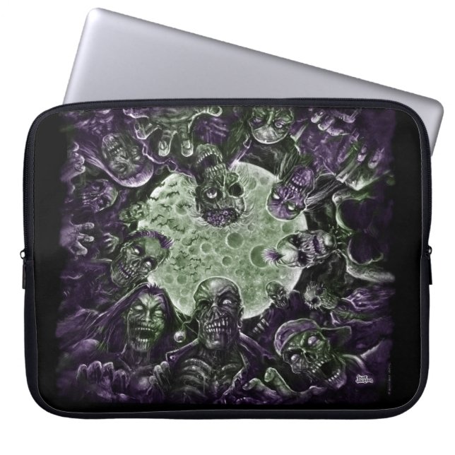 Zombies greifen an (Zombie-Horde) Laptopschutzhülle (Vorderseite)