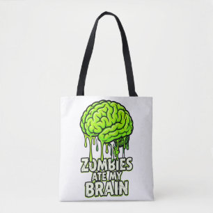 "Zombies haben mein Gehirn gefressen" Lustiger Hal Tasche