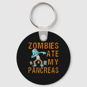 Zombies haben meine Bauchspeicheldrüse gefressen - Schlüsselanhänger
