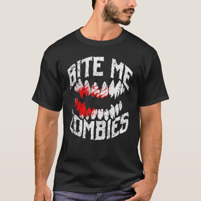 Zombies Halloween T-Shirt (Vorderseite)