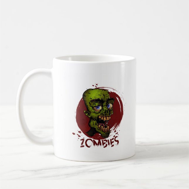 Zombies Kaffeetasse (Links)
