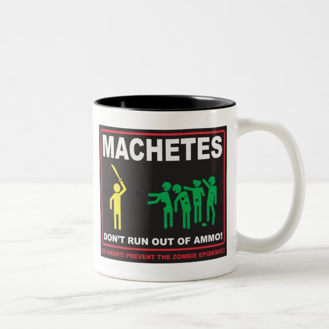 Zombies: Macheten laufen nicht aus Ammo© Tasse (Rechts)