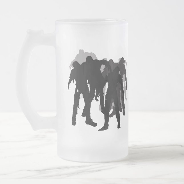 Zombies Mattglas Bierglas (Links)
