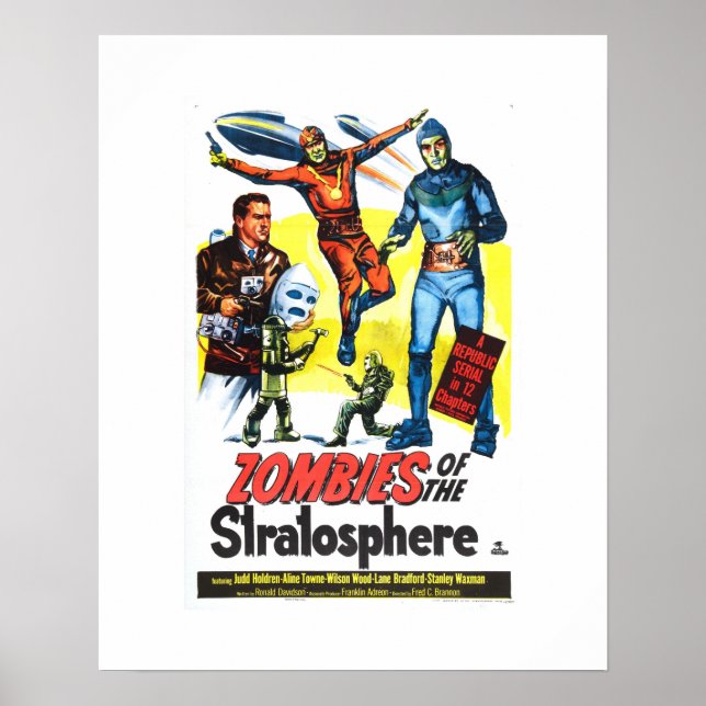 Zombies of the Stratosphere Poster (Vorne)