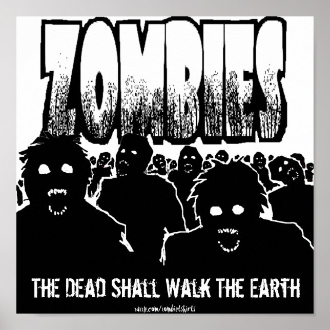 Zombies Poster (Vorne)
