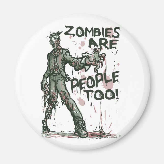 Zombies sind Leute zu gear Magnet (Vorne)