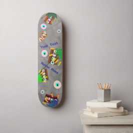 Zombies Süßzahn Skateboard