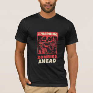 Zombies Voraus Horror T-Shirt