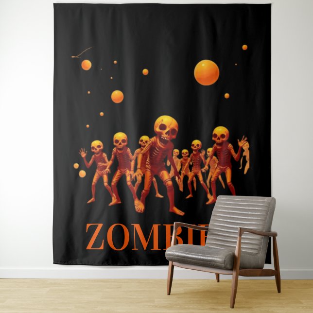 ZOMBIES WANDTEPPICH (Beispiel)