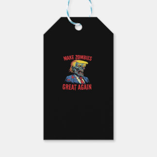 Zombies wieder großartig machen - Halloween Zombie Geschenkanhänger