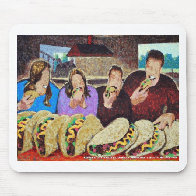 ZombieTaco Dienstag Mousepad (Vorne)