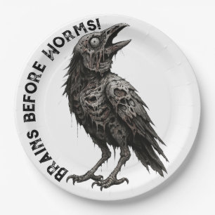 Zombified Crow Pappteller