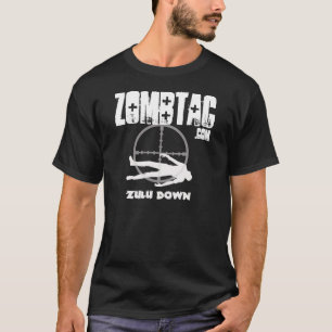 Zombtac Zulu-unten Dunkelheit T-Shirt