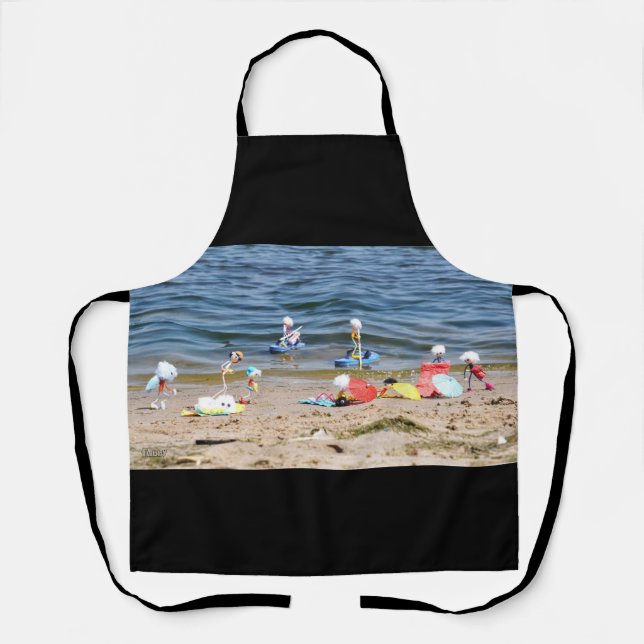 Zomer op het strand met de Fubby's Schürze (Vorderseite)