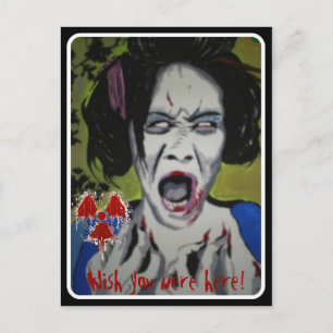 'ZomGeisha' Postkarte