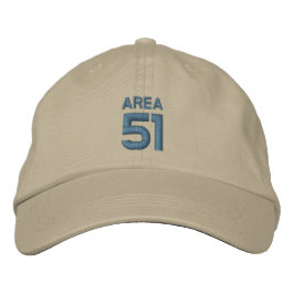 ZONE 51 casquette (kaki avec/bleu)
