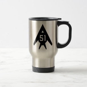 Zone 51 Mug de voyage