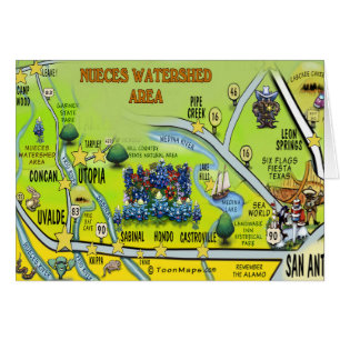 Zone du bassin versant des Nueces