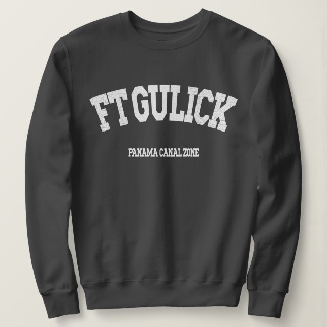 Zone du canal de Panama : Ft. Gulick Sweatshirt (Design devant)