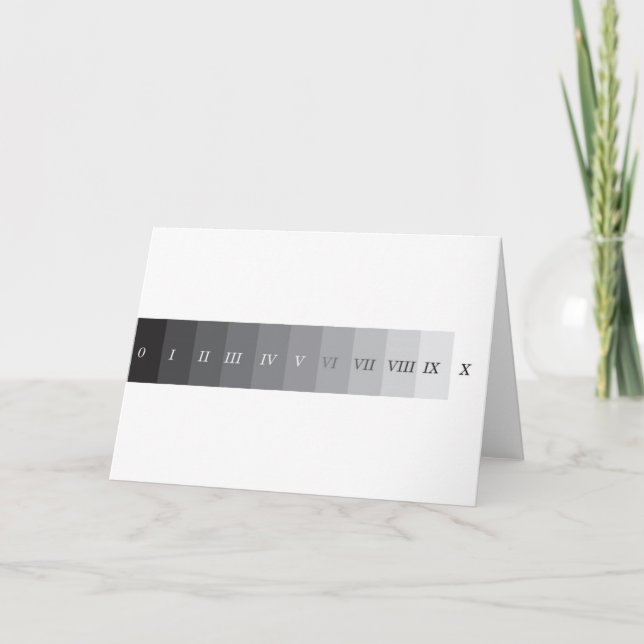 Zonen-System Karte (Vorderseite)