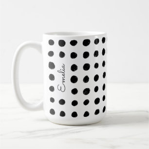 Zones dessinées à la main Mug personnalisée