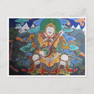 Zong Budhist Art Postkarte