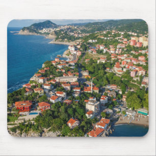 Zonguldak, Luftbild, Schwarzmeerküste der Türkei 2 Mousepad