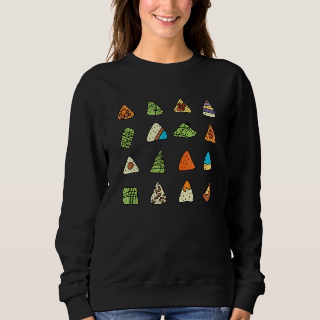 Zongzi Zongh zi Collection Niedliche chinesische C Sweatshirt (Vorderseite)