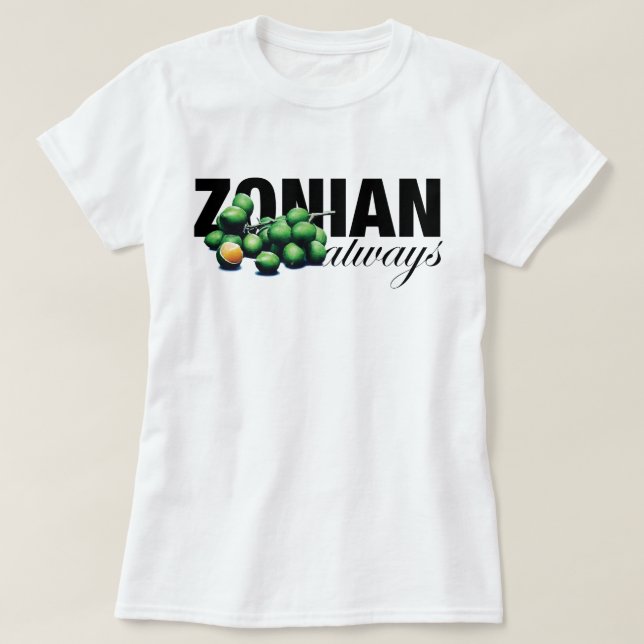 Zonian Always with Ginnups T-Shirt (Design vorne)