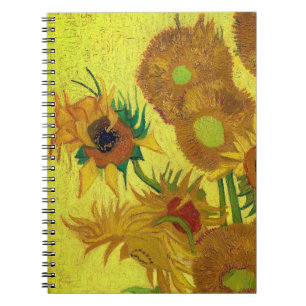 Zonnebloemen (Van Gogh) Notizblock