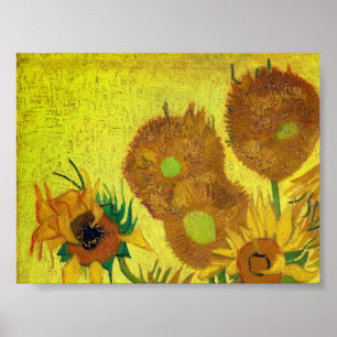 Zonnebloemen (Van Gogh) Poster