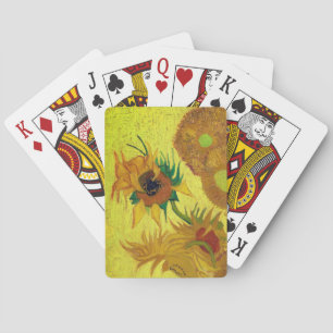 Zonnebloemen (Van Gogh) Spielkarten
