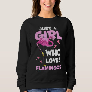 Zoo Animal Exotic Bird Women Just a Girl, die Lieb Sweatshirt