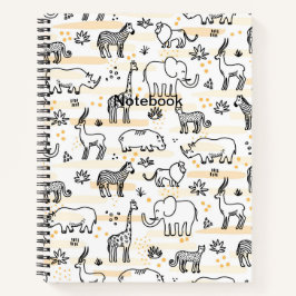 Zoo Animal Wildlife Notizbuch