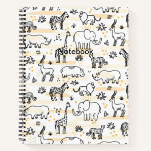 Zoo Animal Wildlife Notizbuch