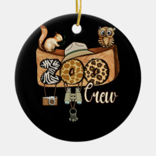 Zoo Crew Leonard Safari Animal Wildlife Kingdom Zo Keramik Ornament