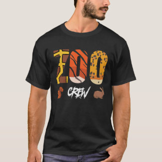 Zoo Crew Wildtier-Zoo-Gruppe T-Shirt