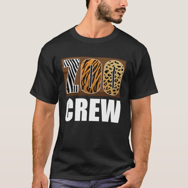 Zoo-Crew Zookeeper T-Shirt (Vorderseite)