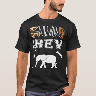 Zoo Crew Zoos Behaltend Zoächter Zookeeper Zookeep T-Shirt