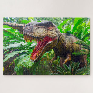 Zoo de Singapour Dinosaur. Jigsaw Puzzle