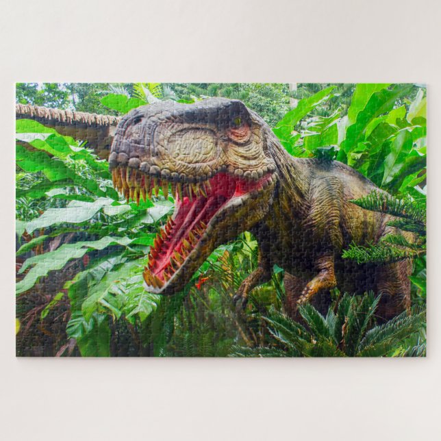 Zoo de Singapour Dinosaur. Jigsaw Puzzle (Horizontal)