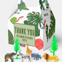 Zoo-Dschungel für individuell anpassbare Party