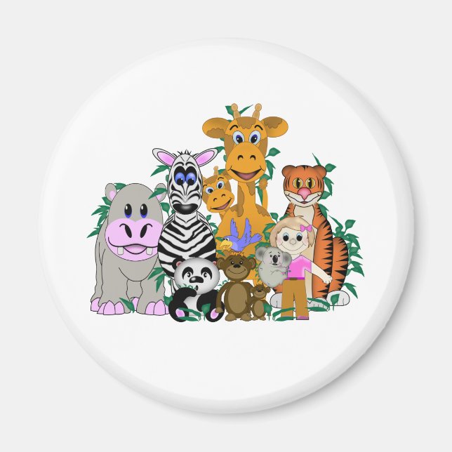 ZOO Girl Magnet (Vorne)