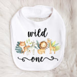 Zoo Jungle Safari Tier Wild 1. Geburtstag Babylätzchen<br><div class="desc">Zoo Jungle Safari Animal Wild 1. Geburtstag Baby Bib. Mein erster Geburtstag,  ein Tag am Tag,  eins 1,  Ideen zum Geburtstag</div>