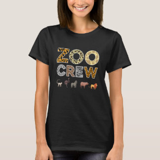 Zoo Keeper Crew Tierdruck für Kinder oder Erwachse T-Shirt