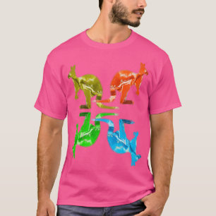 Zoo Keeper Geschenk Kinder Tier Kangaroo T-Shirt
