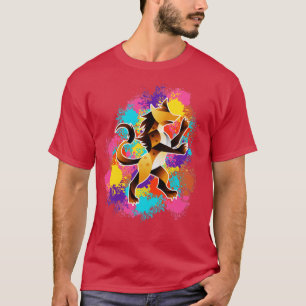 Zoo Keeper Geschenk Safari Animal Africa Hyena T-Shirt